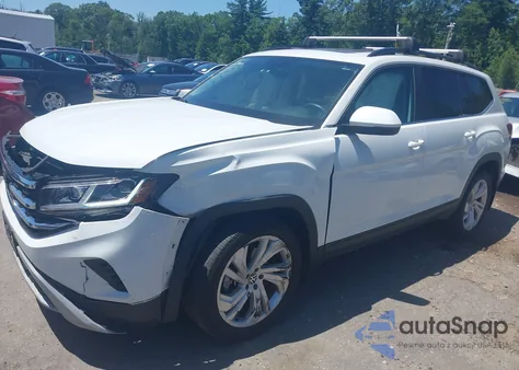 2021 Volkswagen Atlas 3.6L V6 Se W/Technology from USA, damaged, VIN 1V2KR2CA2MC596195